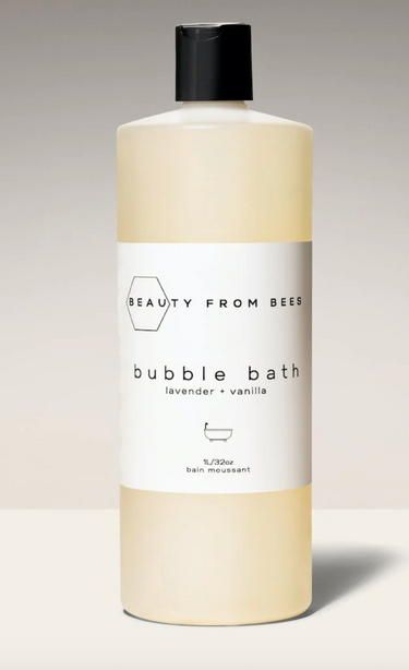 A clear 1L plastic bottle of